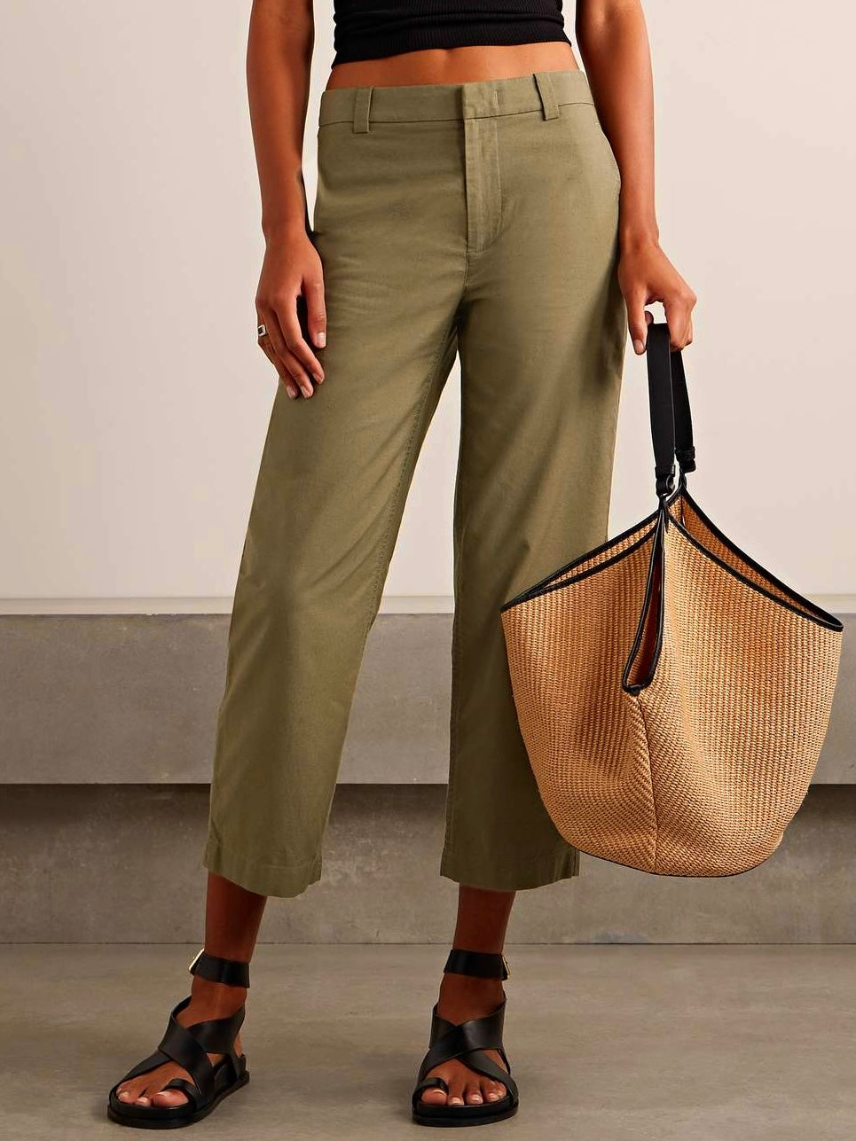 Vince Cotton Twill Pants