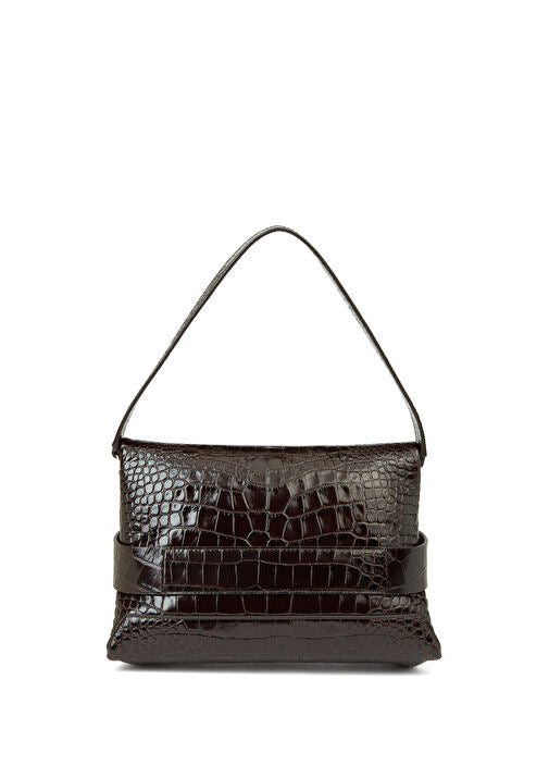 VICTORIA BECKHAM B-logo Leather tote bag