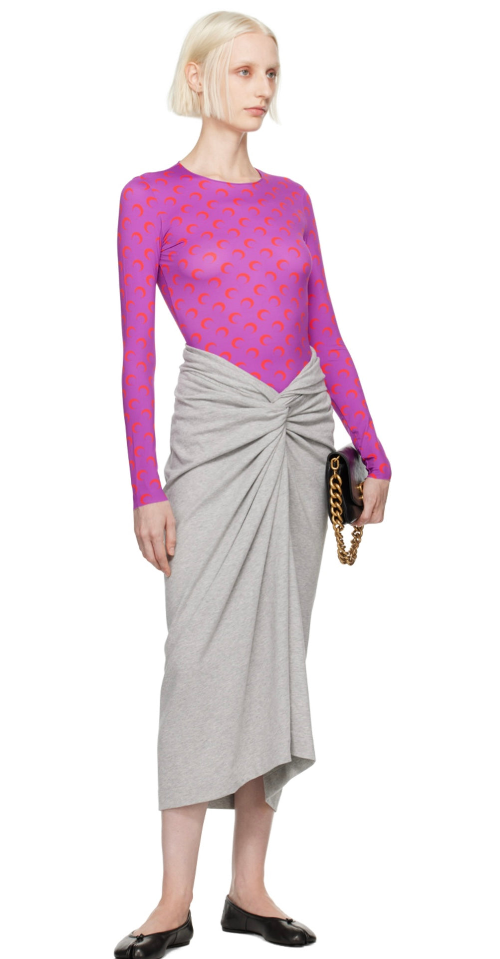 Marine Serre - Purple Moon Shirt