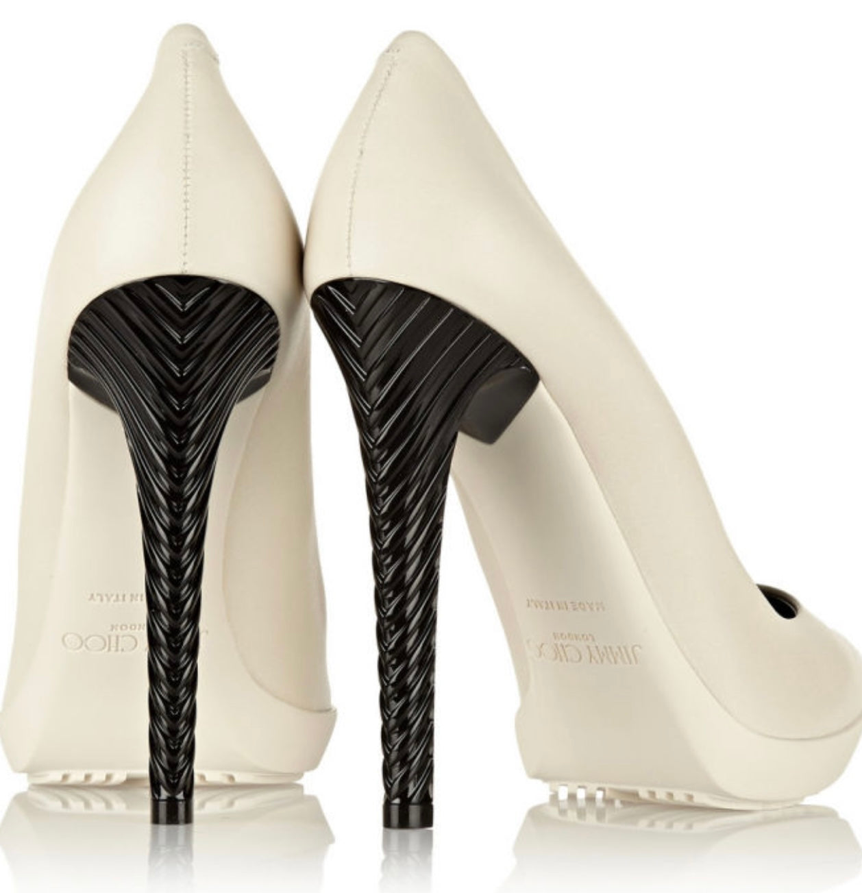 JIMMY CHOO Tisri Leather Pumps