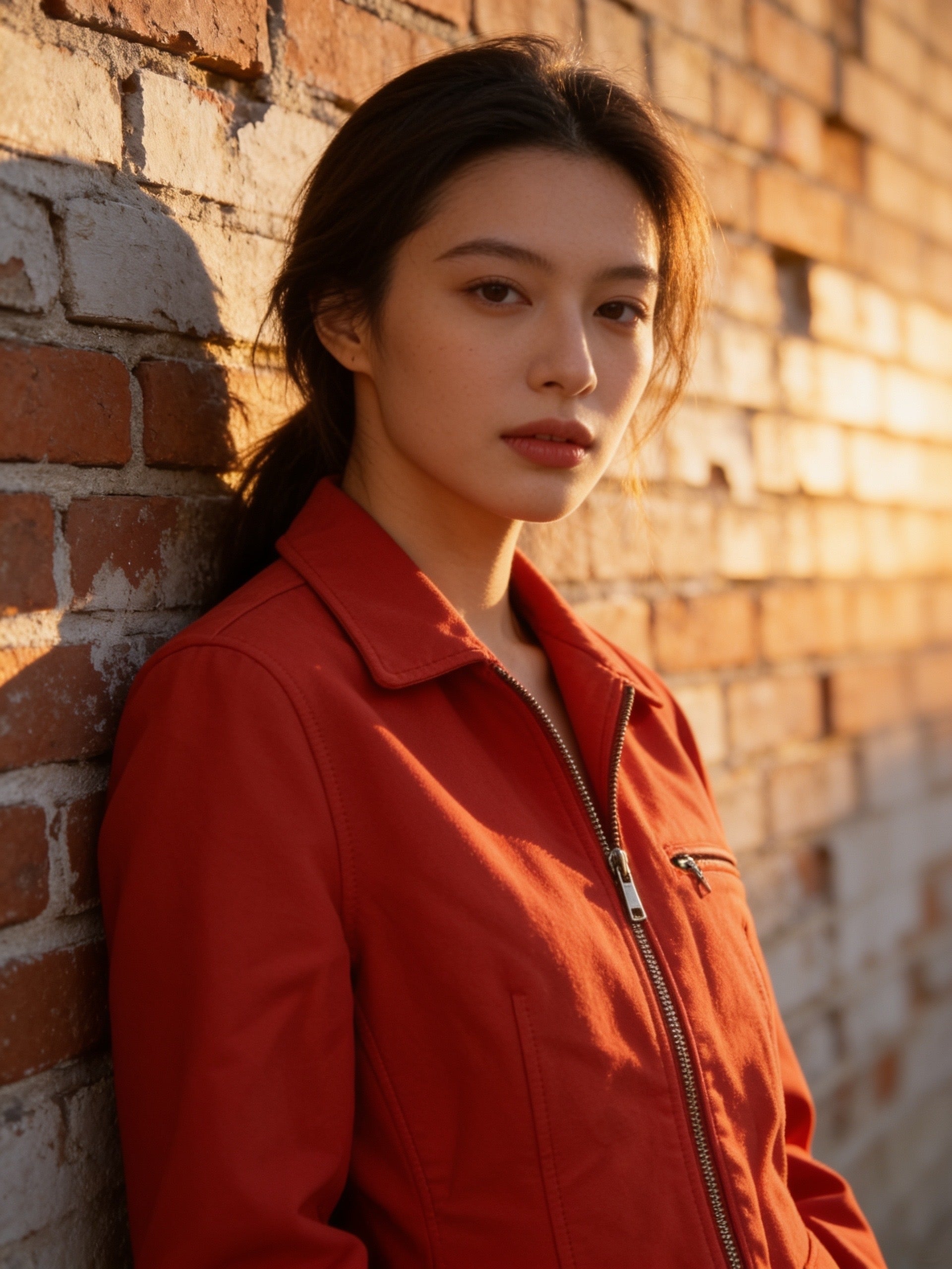 Prada Vintage Zip Collared Jacket