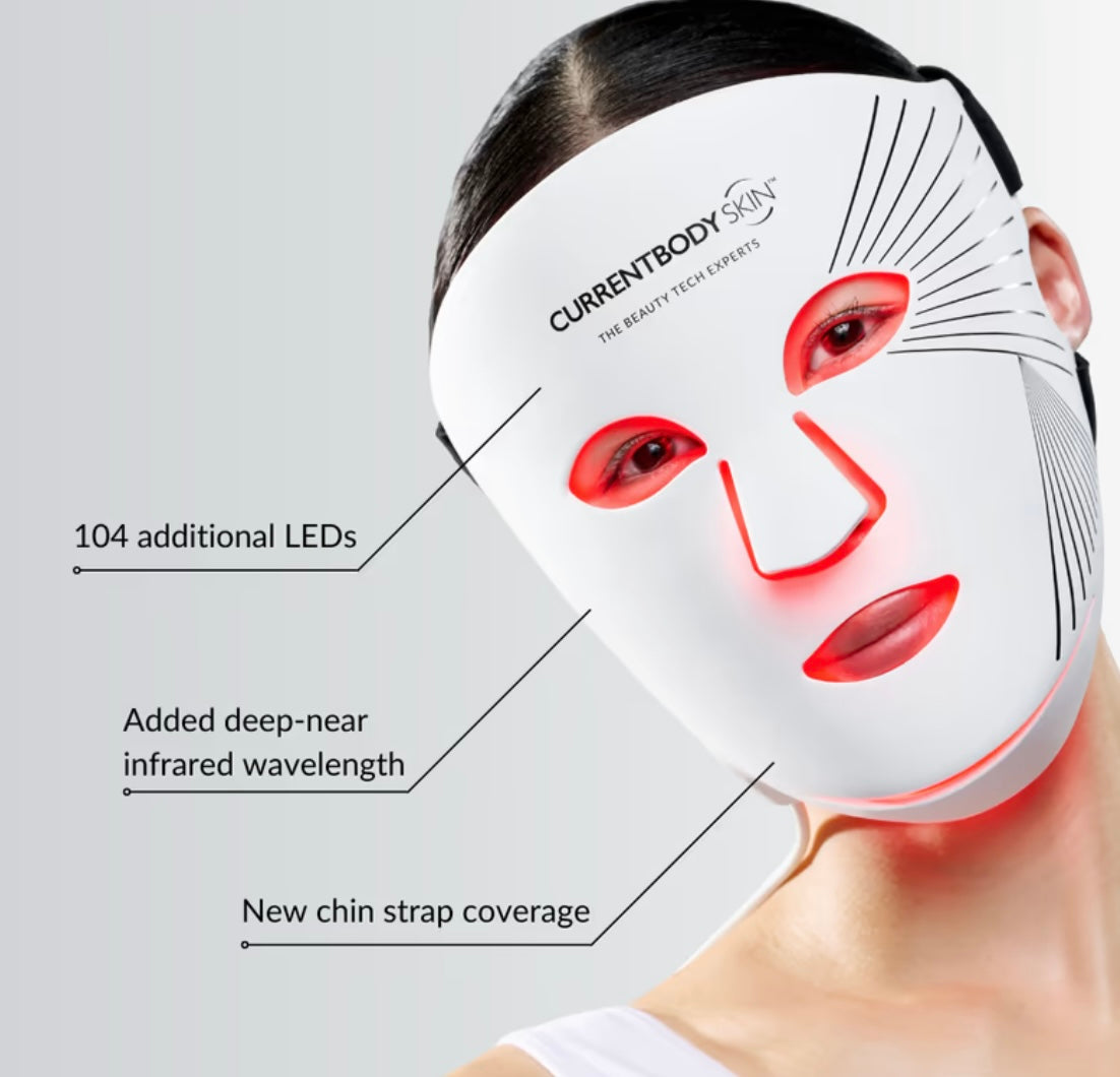 CurrentBody Skin LED Red Light Therapy Face Mask