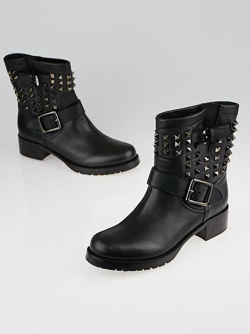 VALENTINO rockstud boots