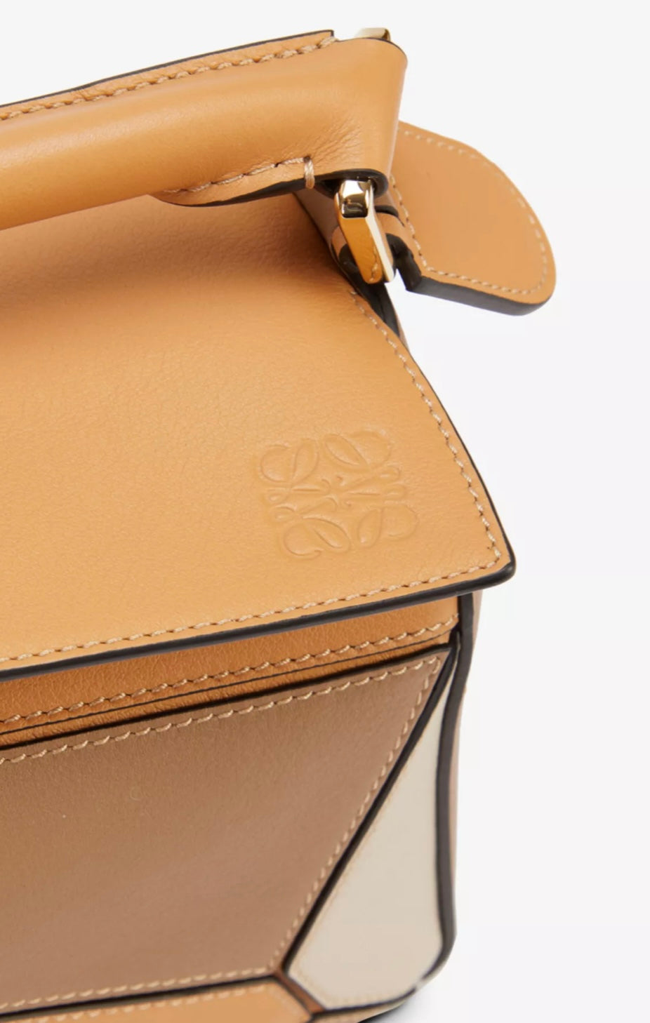 LOEWE - Loewe Puzzle Colorblock Small Satchel Bag, Small