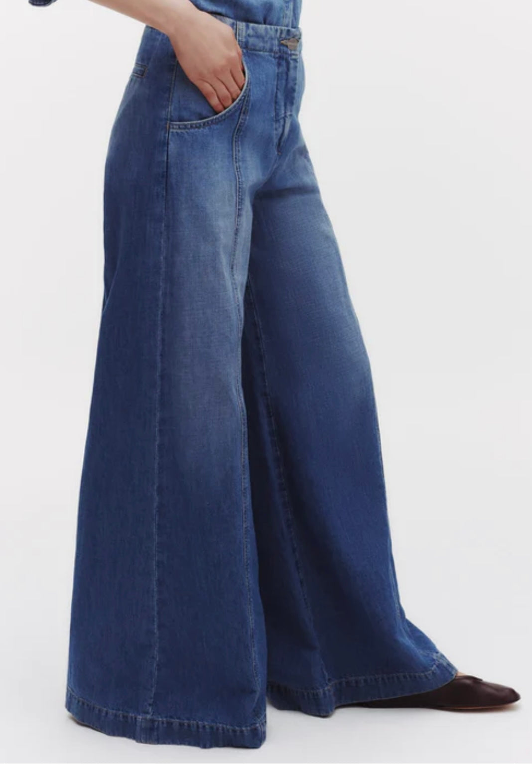 TWP - DANCING IN THE DARK JEAN
IN LINEN COTTON DENIM