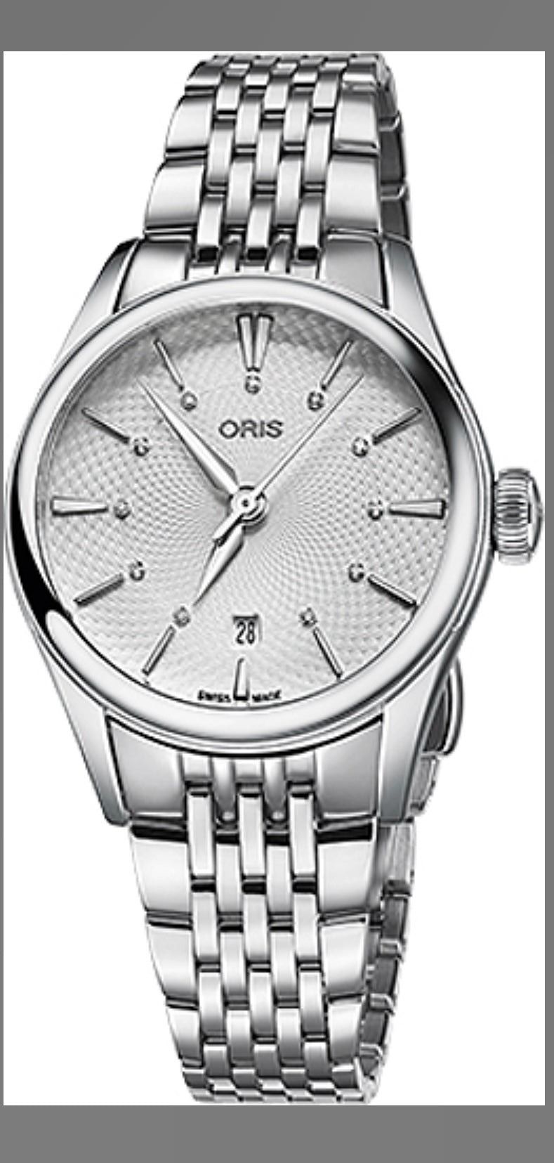 ORIS artelier date diamonds watch