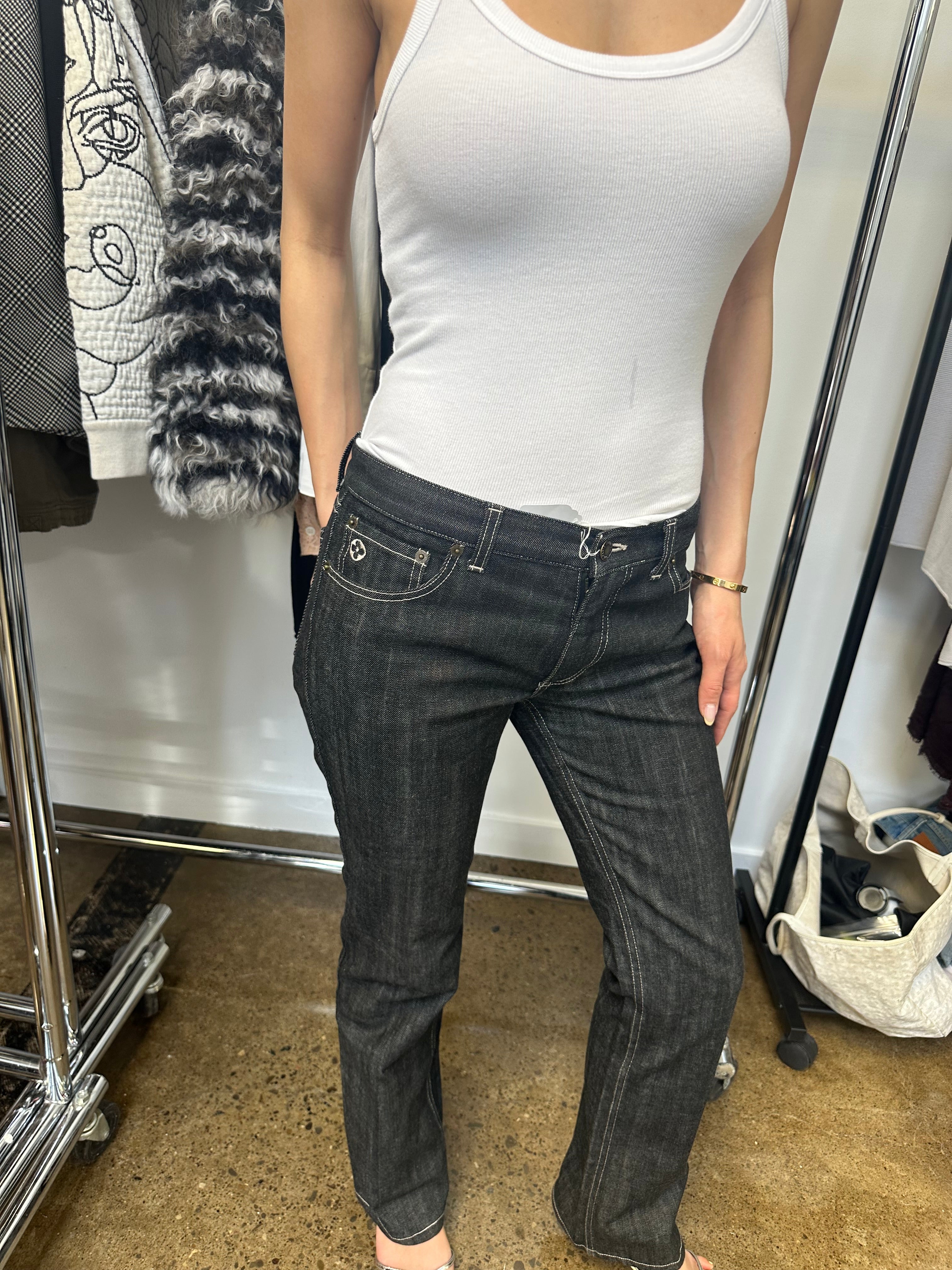 LOUIS VUITTON - GREY BOOTCUT DENIM