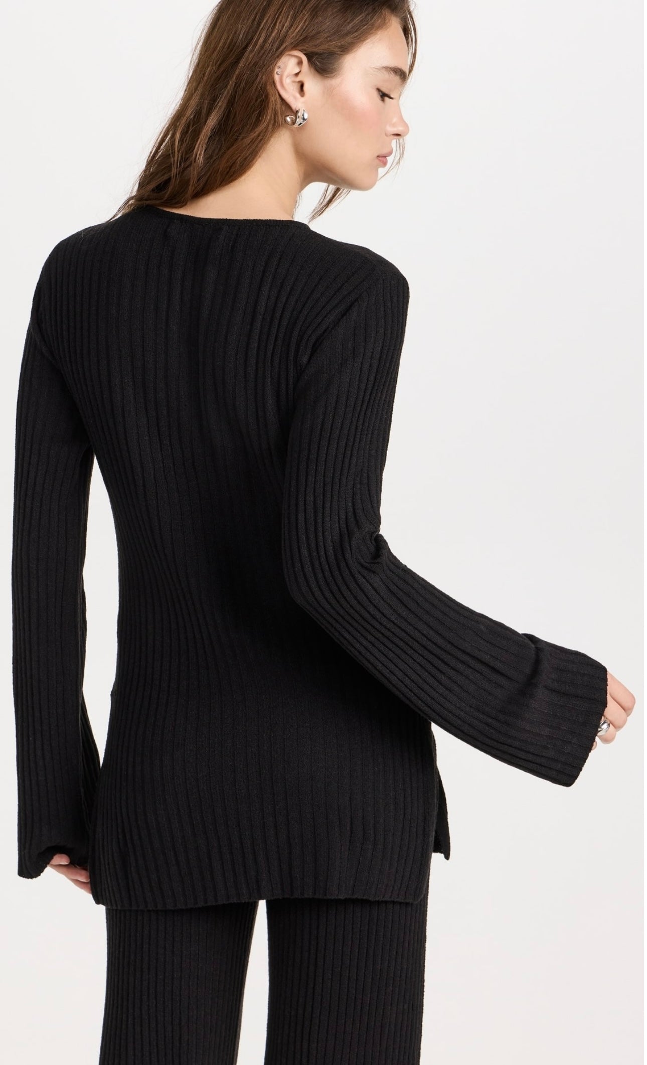 Faithful the brand - Mitras Tunic Top Black & Santi Pant Black SET