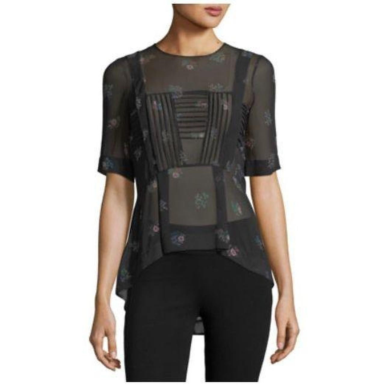 Veronica Beard 'Sherwood' Floral Blouse - Women's 2