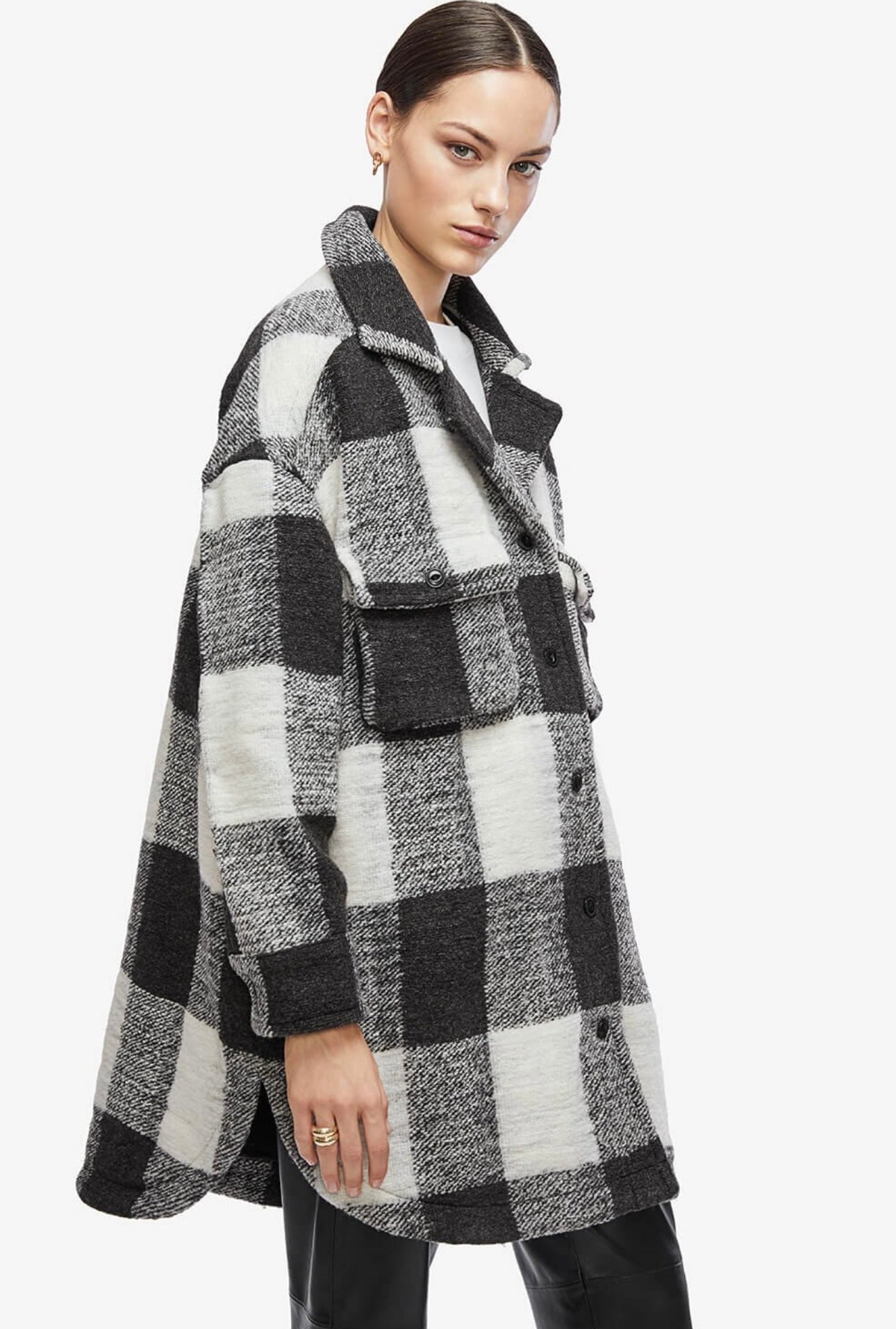 Anine Bing - Maeve Buffalo Check Jacket