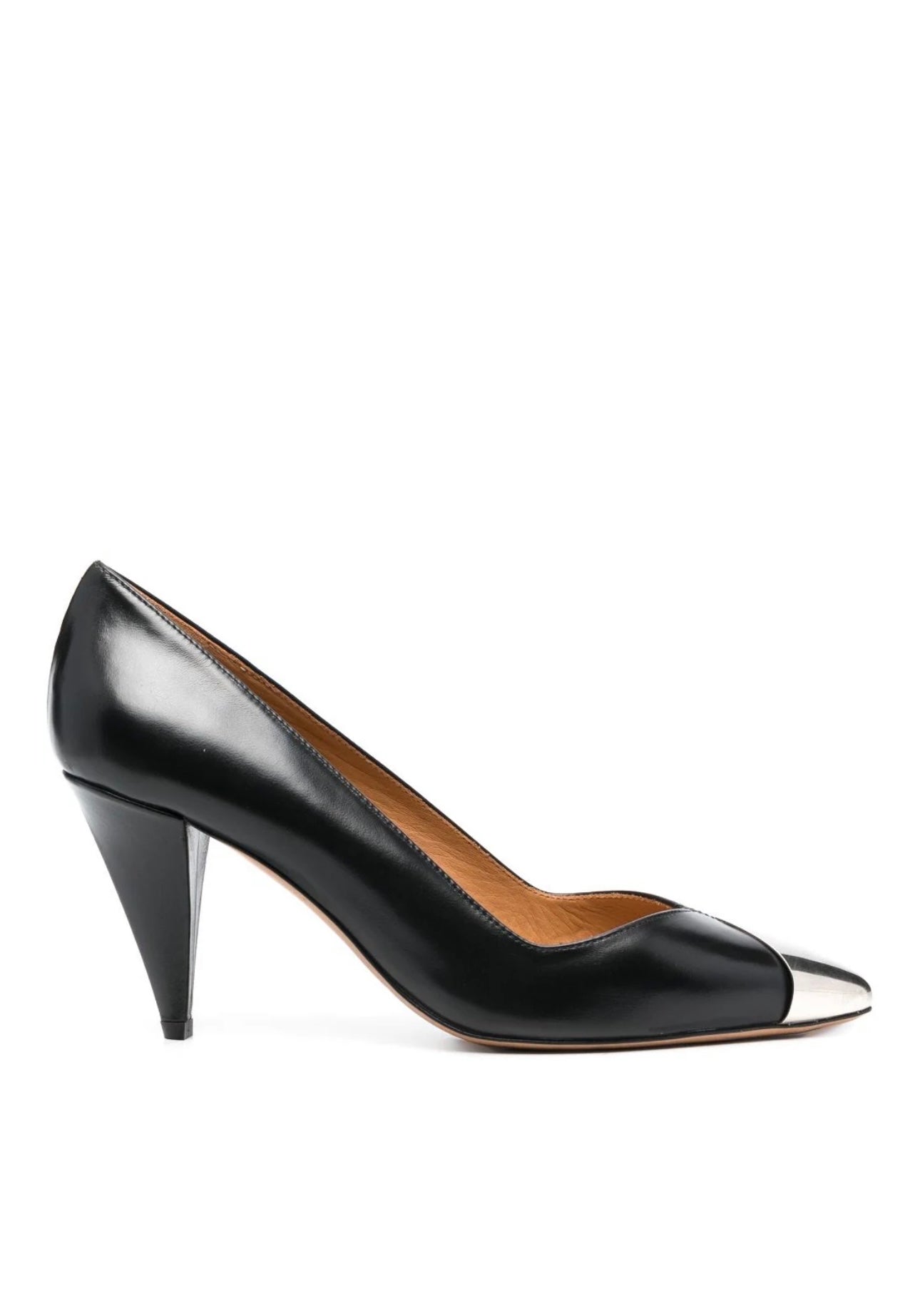 ISABEL MARANT
Palda 85mm metal-toecap leather pumps