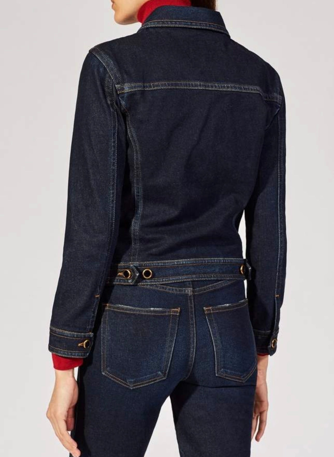 KHAITE - Laura Denim Jacket Detroit