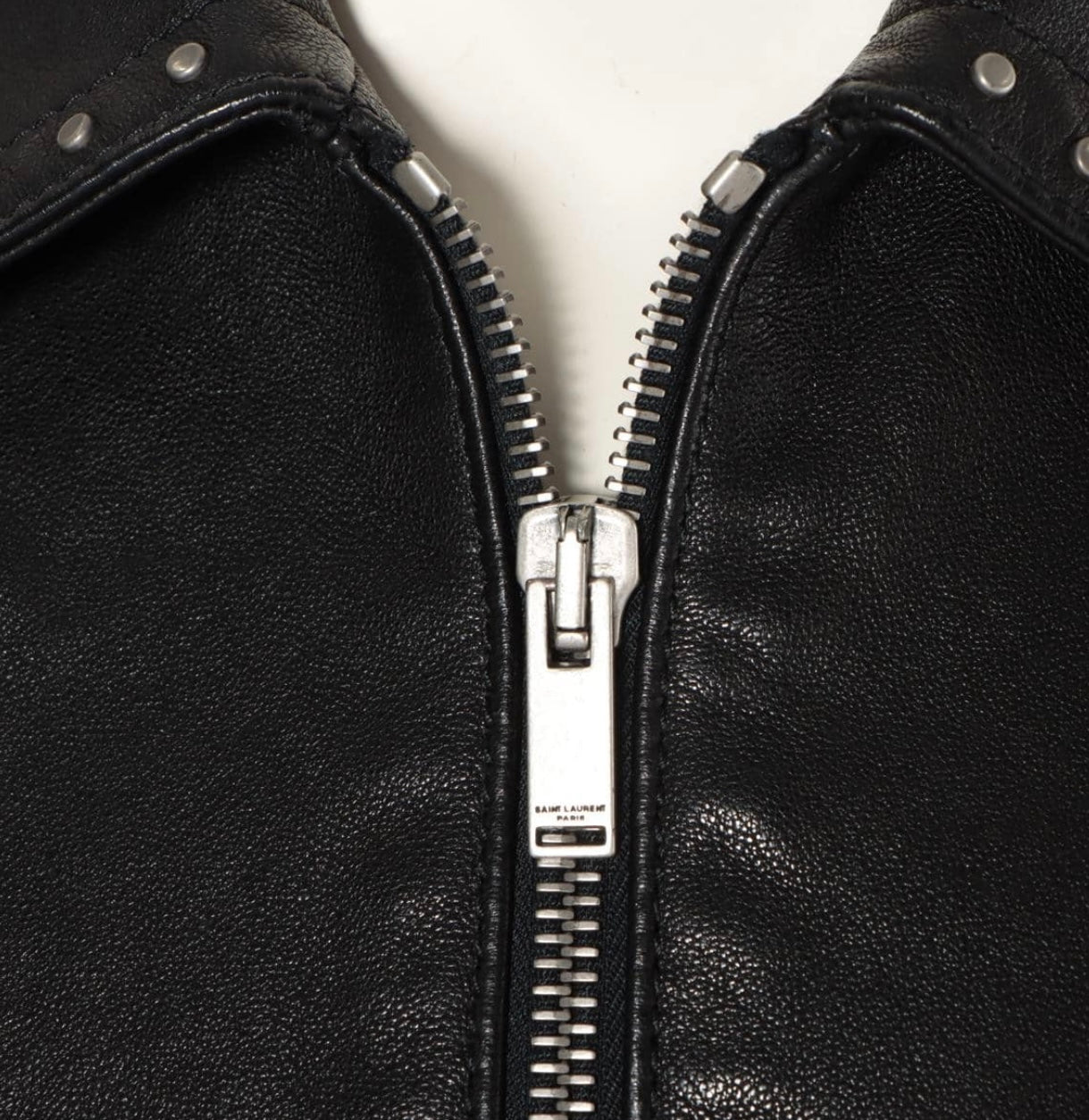 Saint Laurent Paris - Men’s 18SS Leather Jacket Stud Jacket