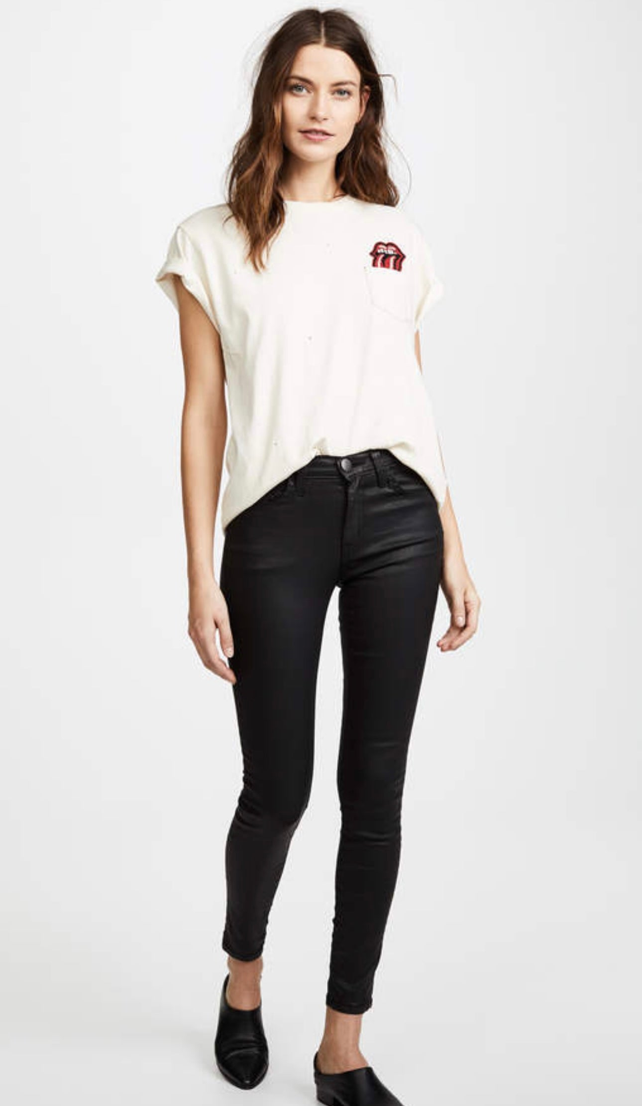 MADEWORN Rolling Stones graphic tee