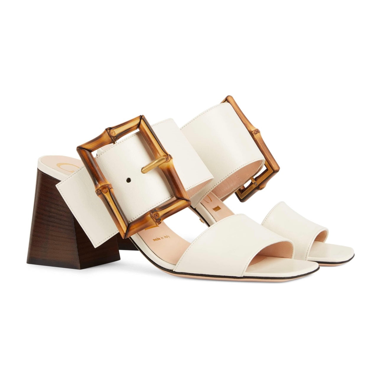 GUCCI
June Slide Sandal - Mystic White