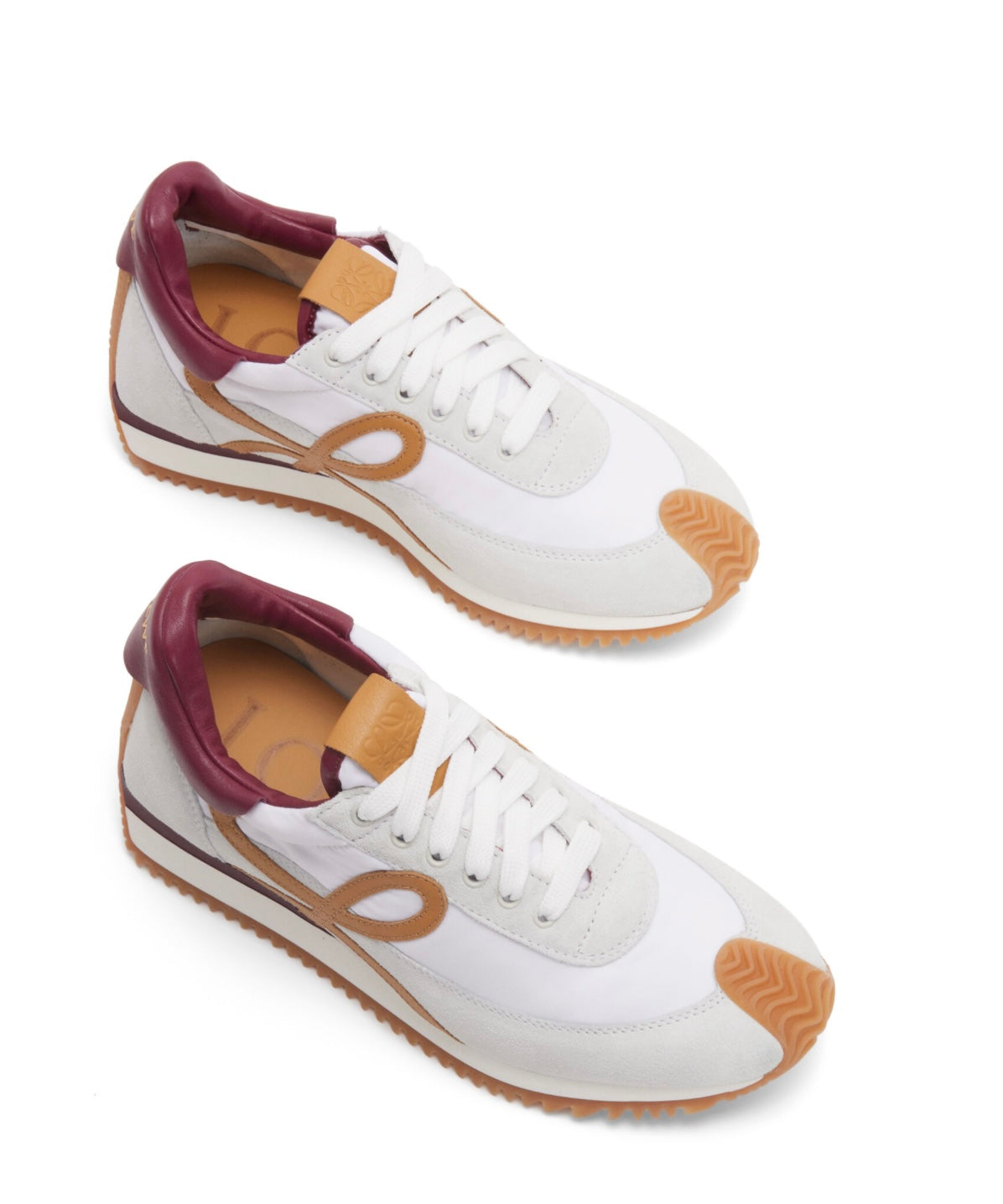 LOEWE - flow runner in mix nylon and suede