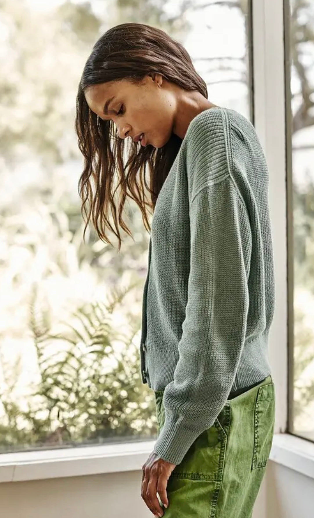 Velvet by Graham & Spencer - Solange Cotton Cardigan