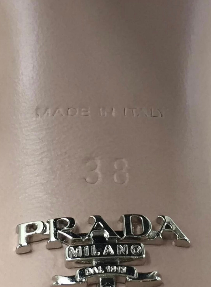 Prada - Suede Platform Sandals