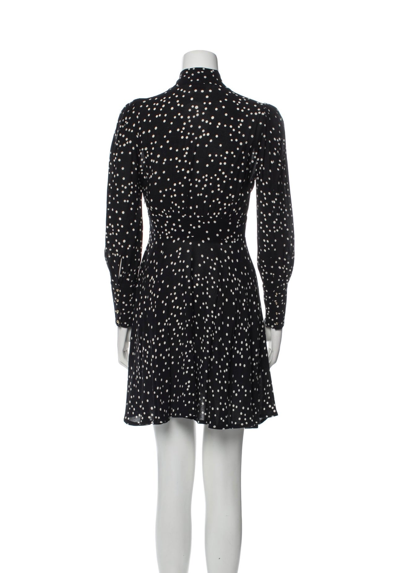 ZIMMERMANN - POLKA DOT LONG-SLEEVE DRESS