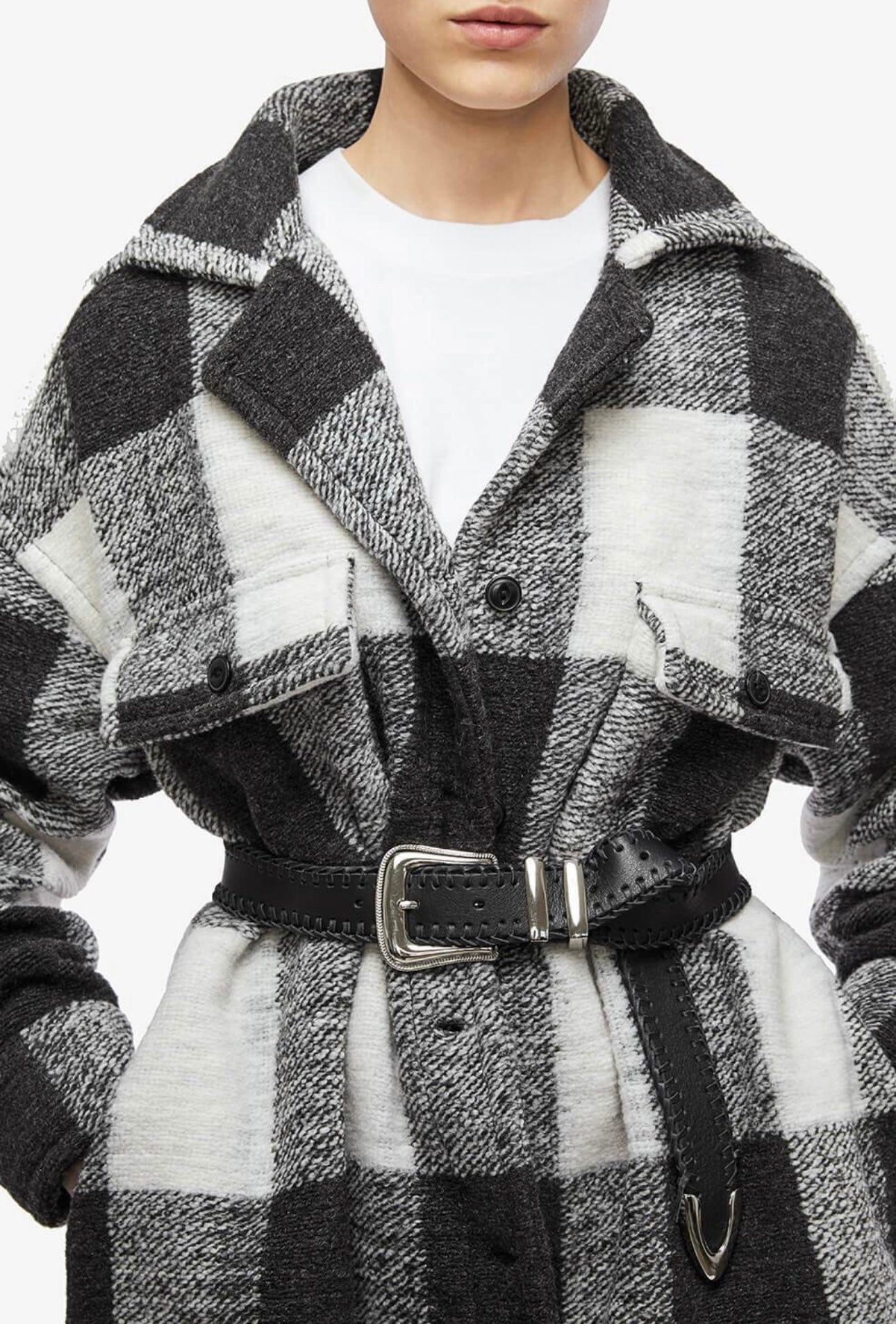 Anine Bing - Maeve Buffalo Check Jacket