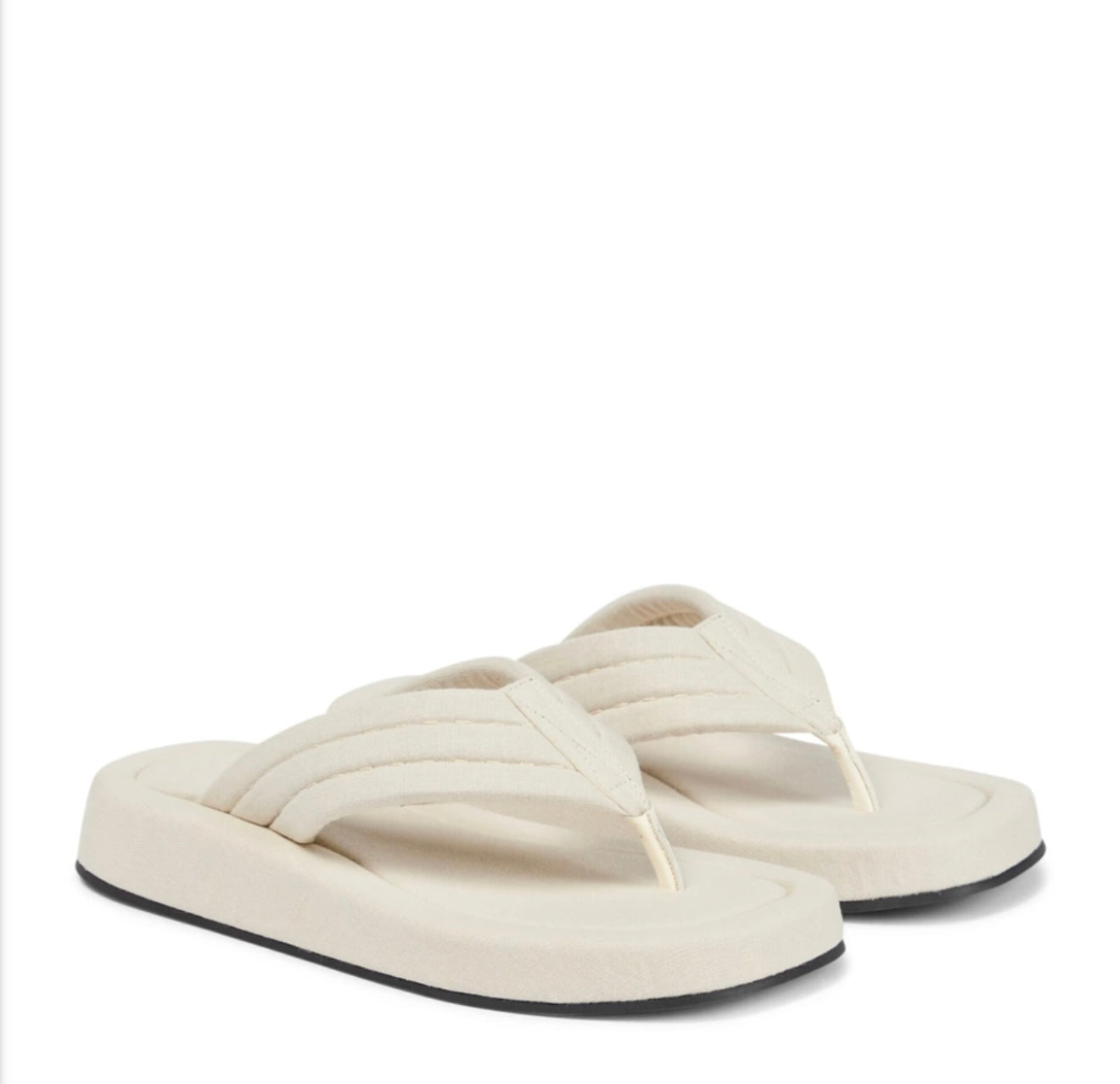 The Row - Ginza Canvas Sandals