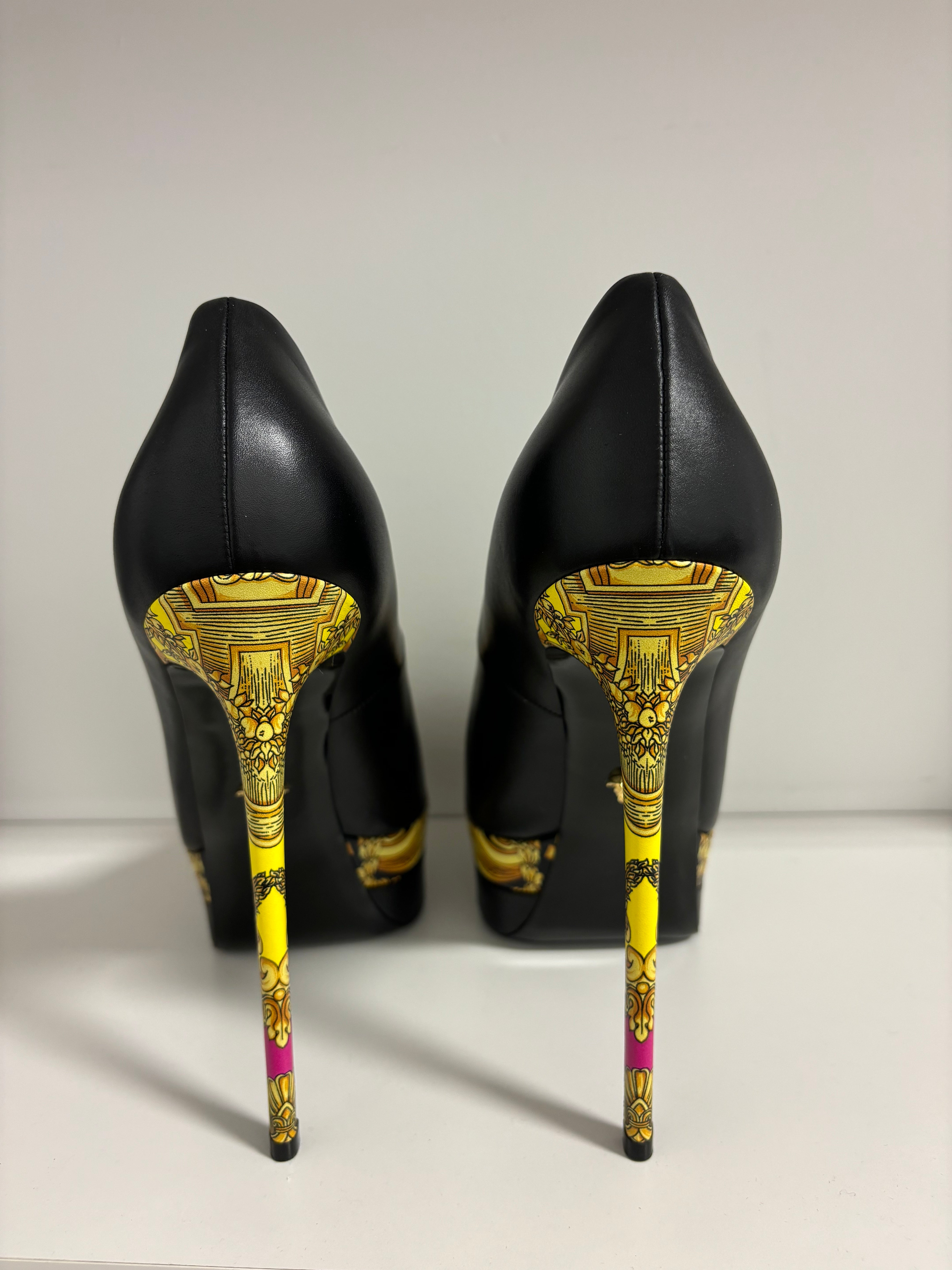VERSACE medusa pumps