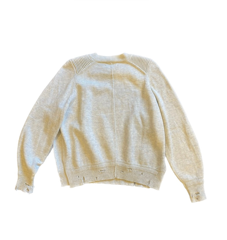 Isabel Marant Etoile - LONG SLEEVE DISTRESSED JUMPER