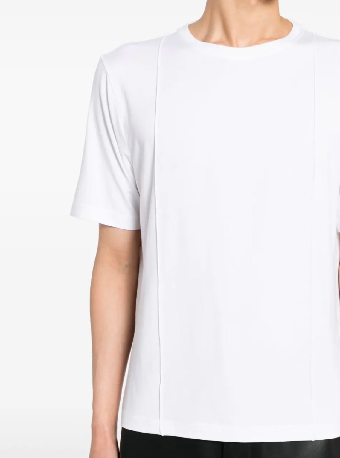 Peter Do
pleat-detail cotton T-shirt