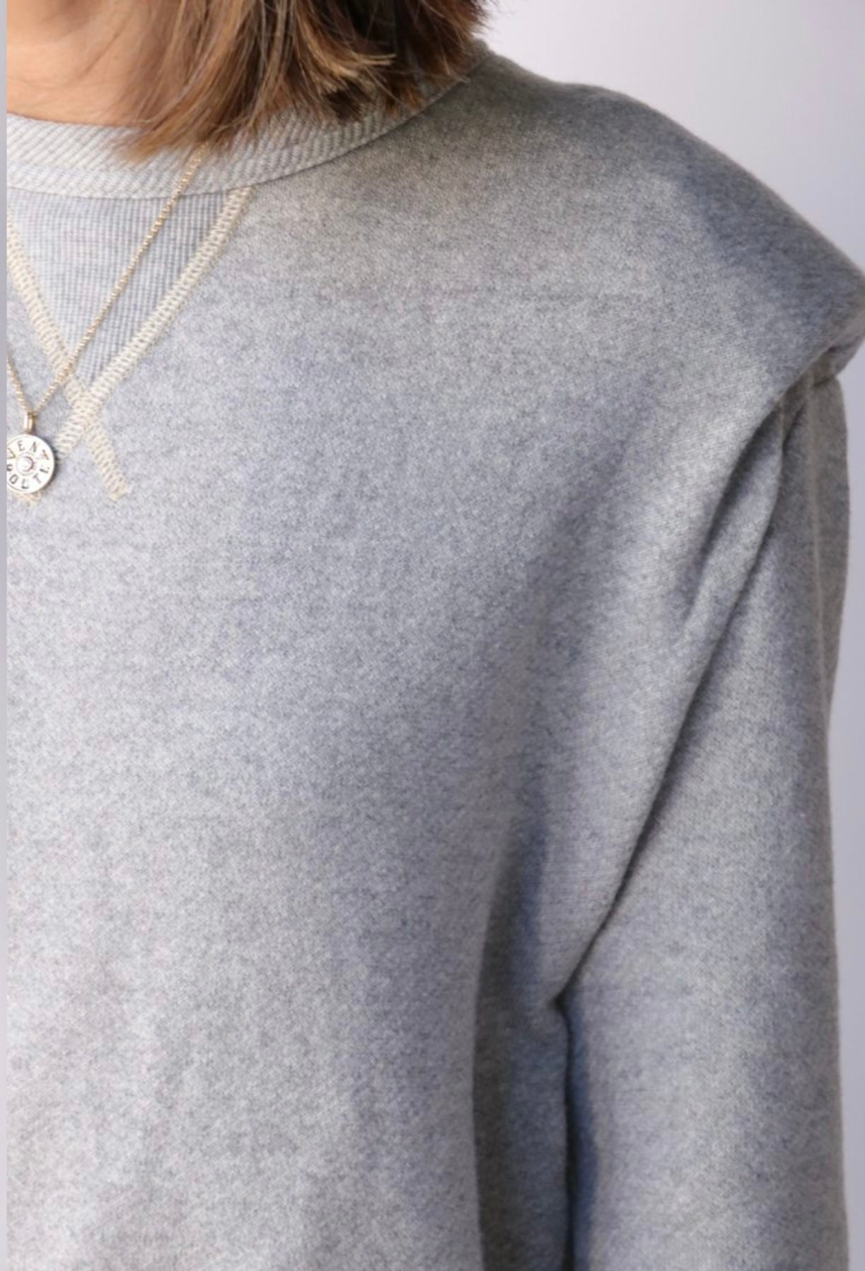 R13 - Folded in Shoulder Sweatshirt