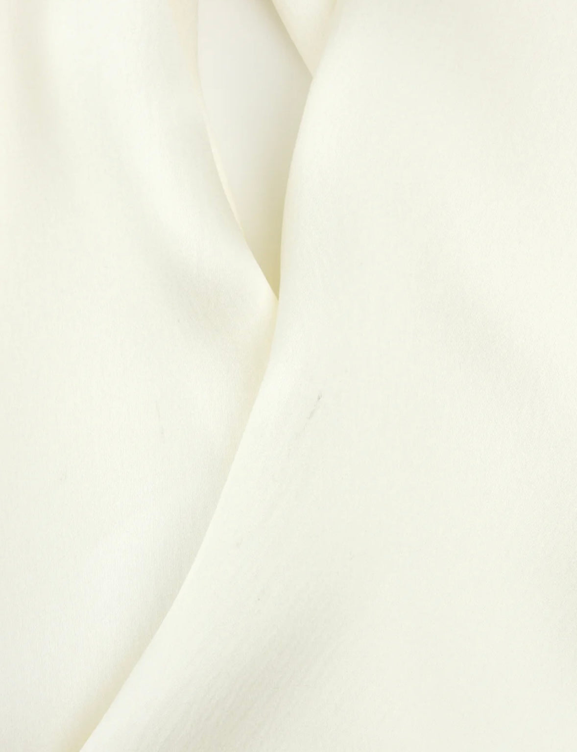 BALMAIN - Ivory Silk Bouble Breasted Draped Blazer Jacket