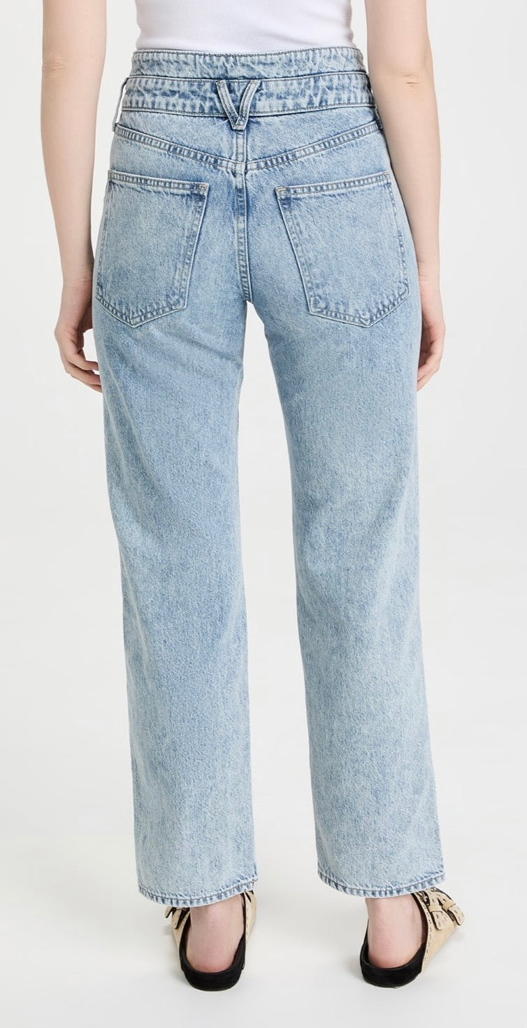 VERONICA BEARD Blake classic straight high rise jeans