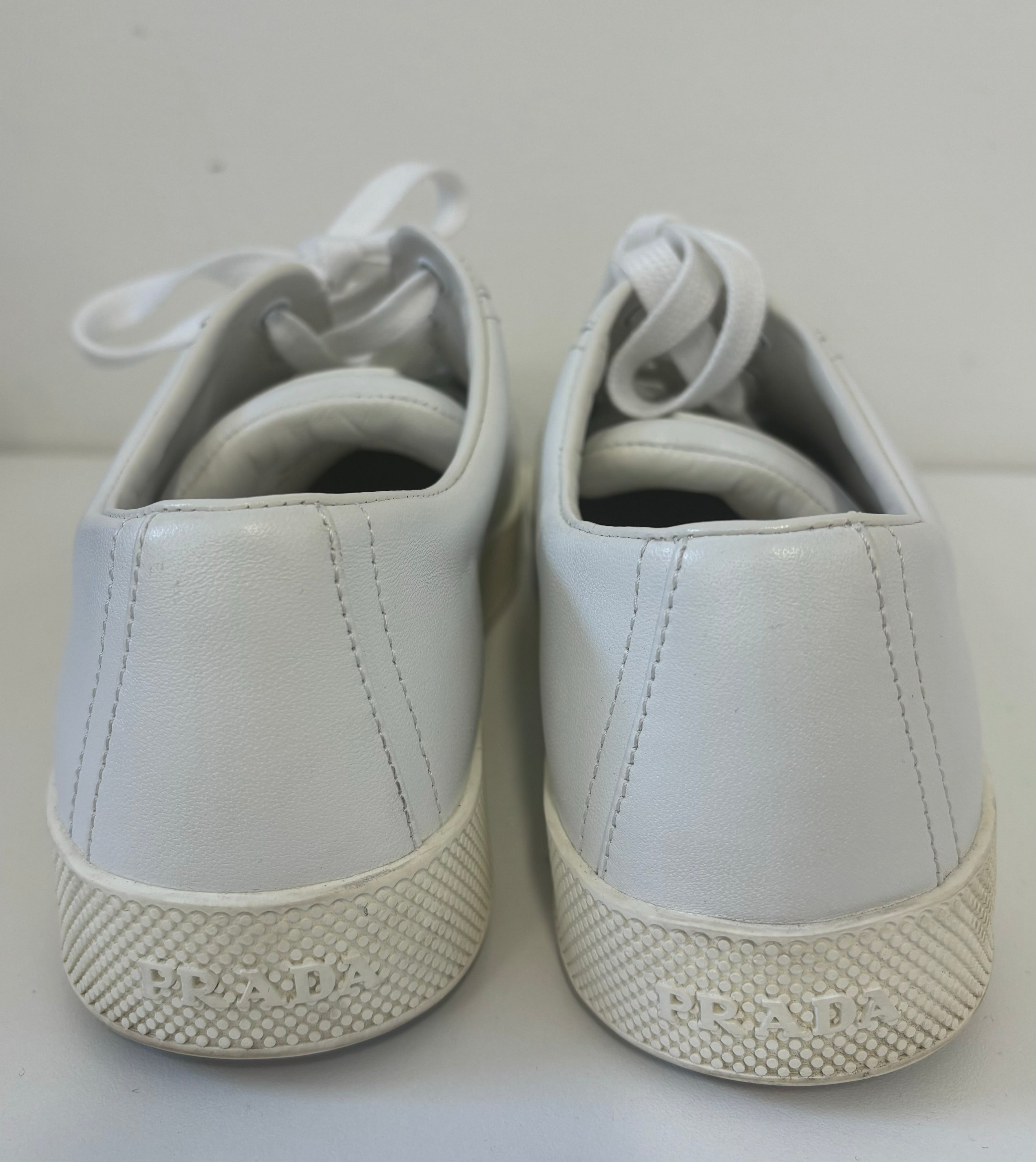 PRADA white sneakers