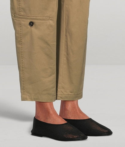 Khaite Marcy Mesh Flats