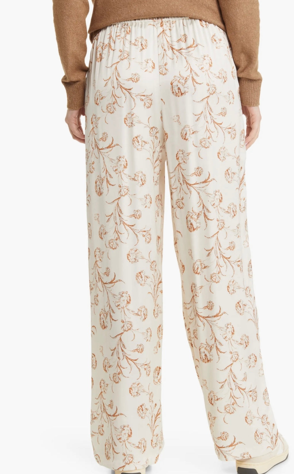 TREASURE & BOND Satin Ivory-Rust Cascade Blooms SET