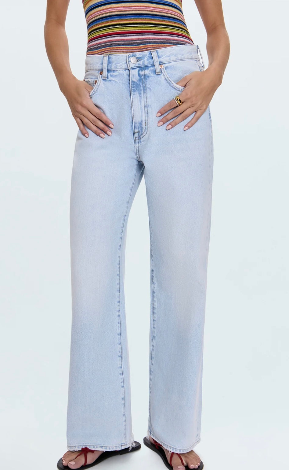 PISTOLA Hendrix High Rise Baggy Jeans