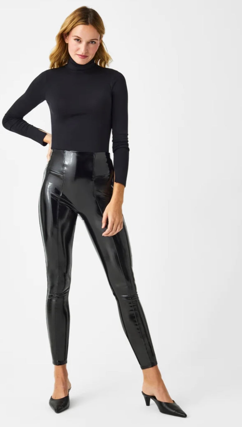SPANX
Faux Patent Leather Leggings