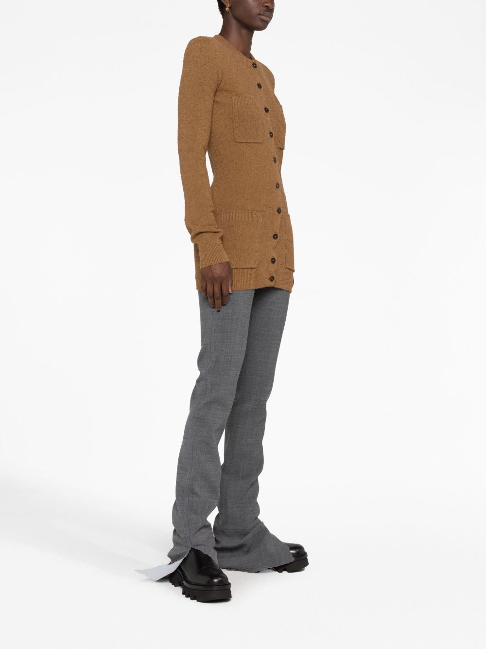 WARDROBE NYC brown button up cardigan