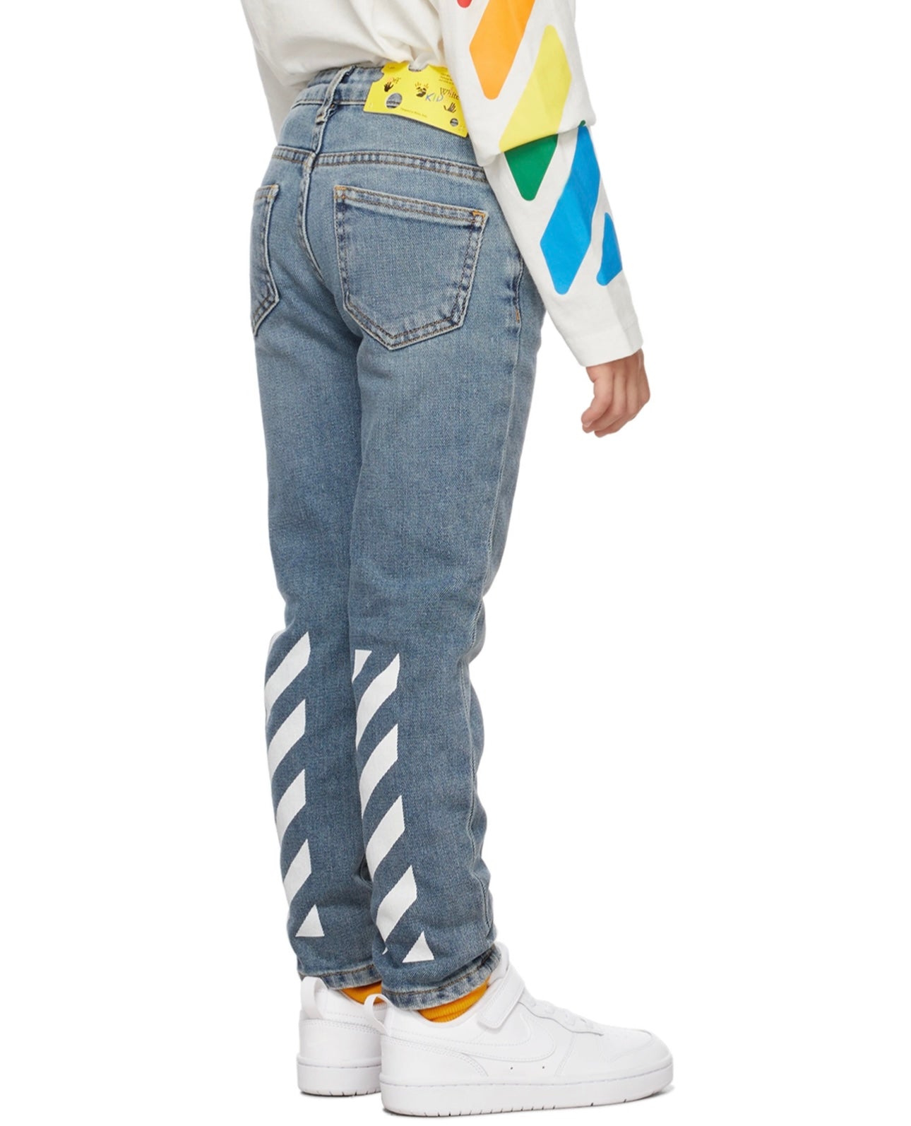 OFF-WHITE - Kids Diag Jeans