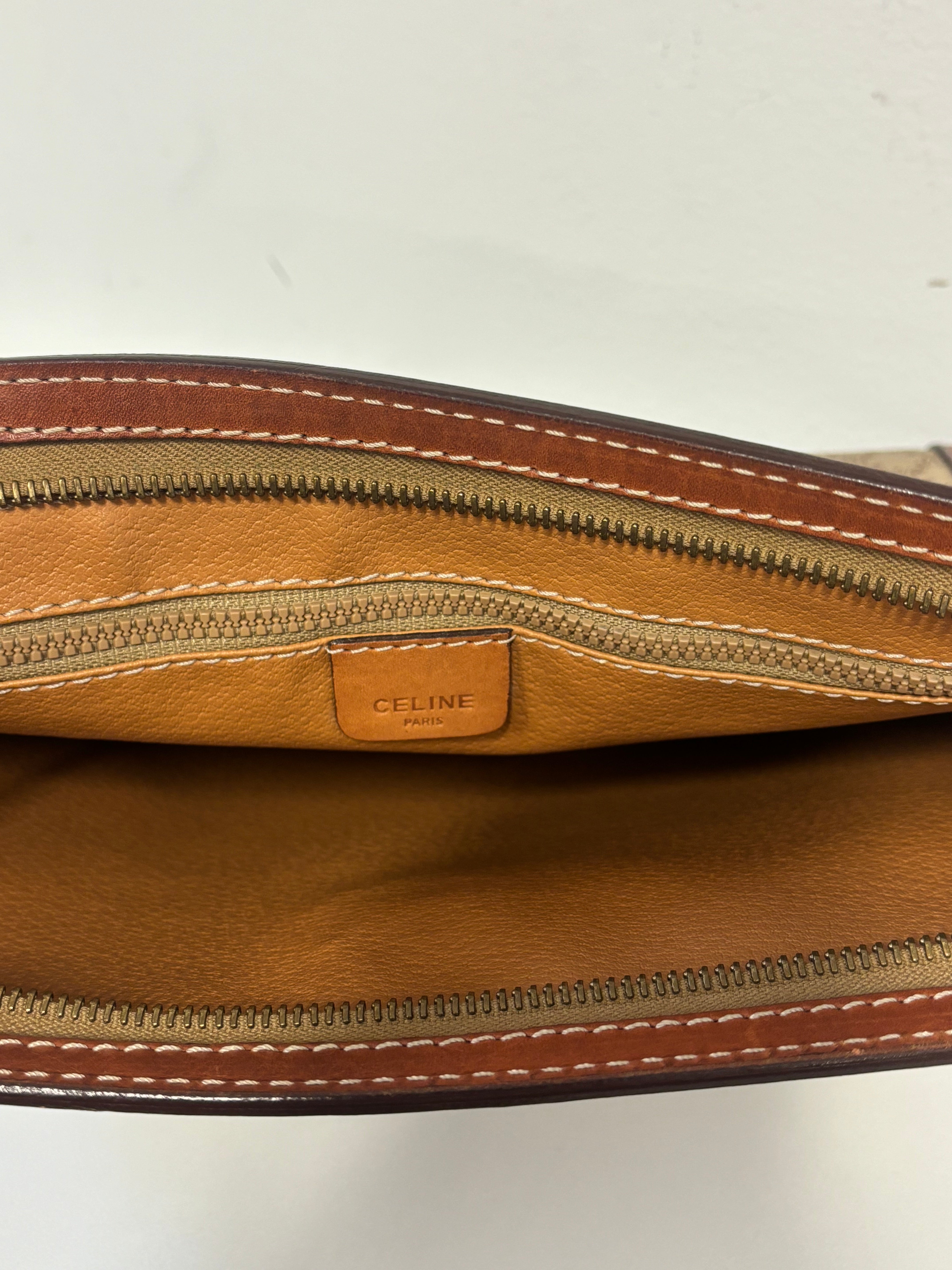 Celine Vintage Macadam Clutch