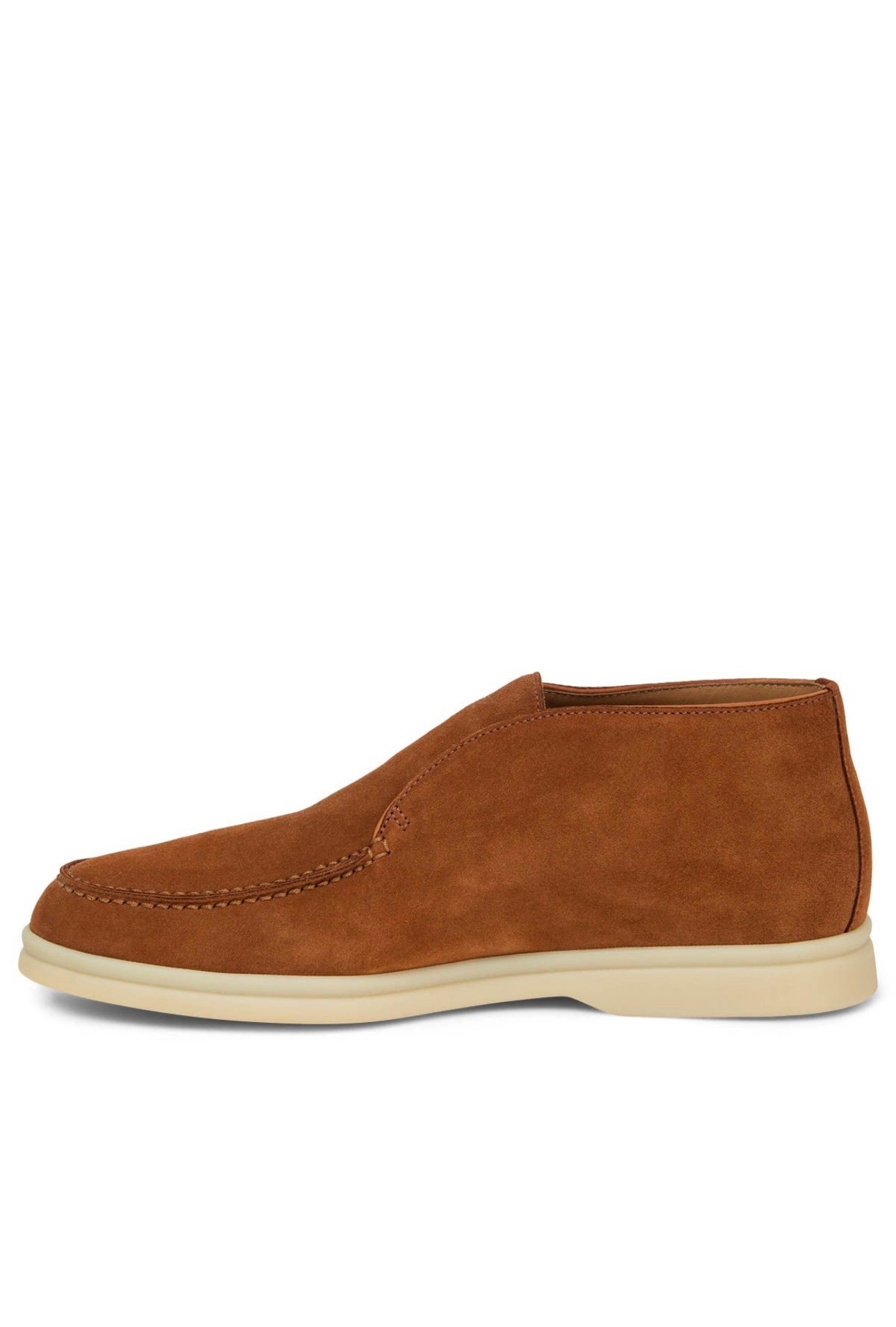 LORO PIANA - Open Walk Suede Boots - Brown