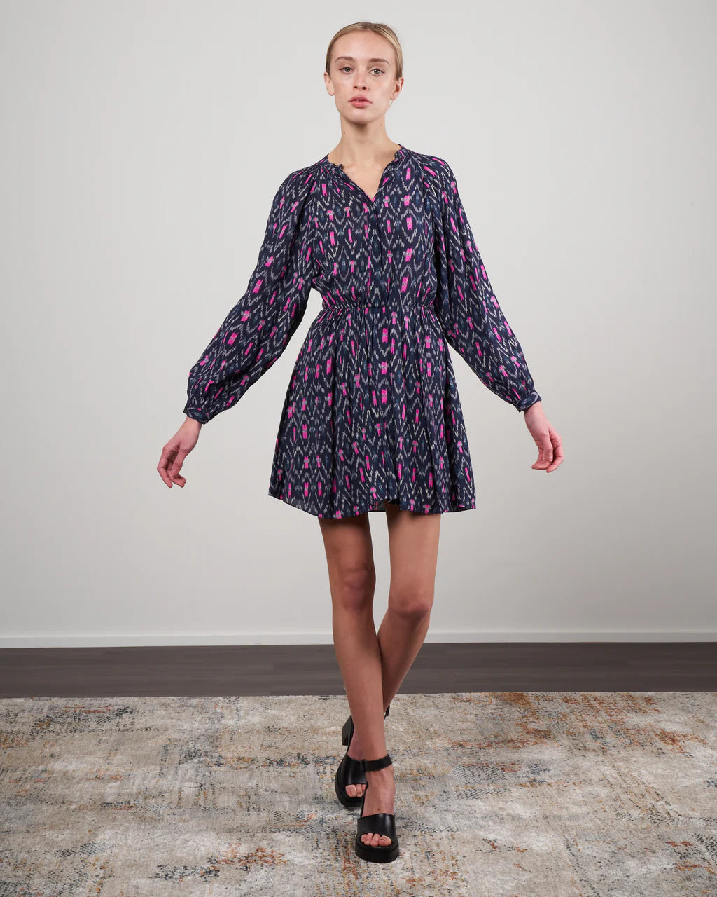 ISABEL MARANT ETOILE printed mini dress