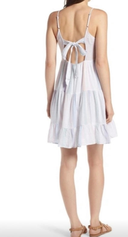 Rails Pastel Linen Dress