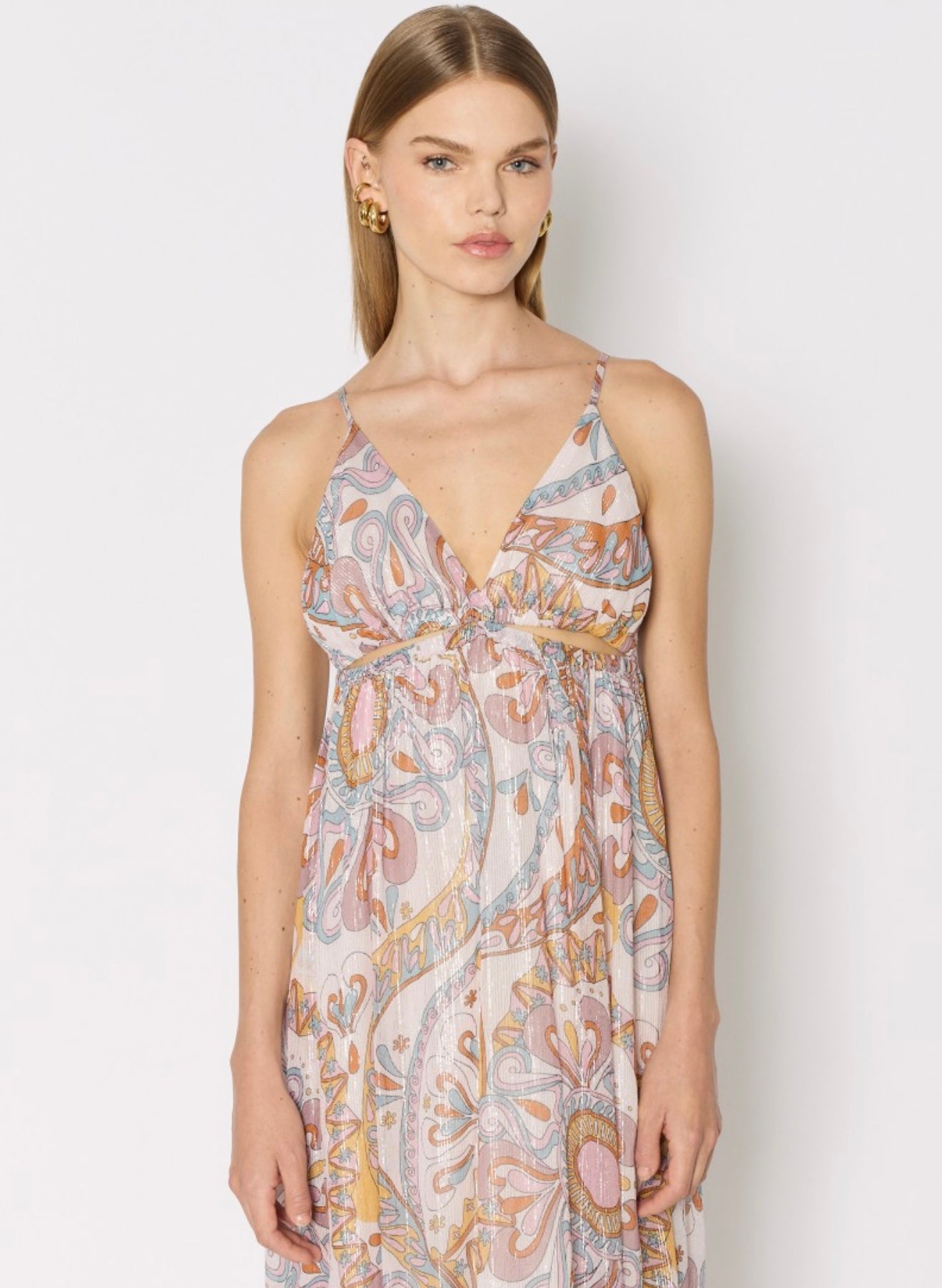 BERENICE Raven, Stapless Long Flowing Dress, 36