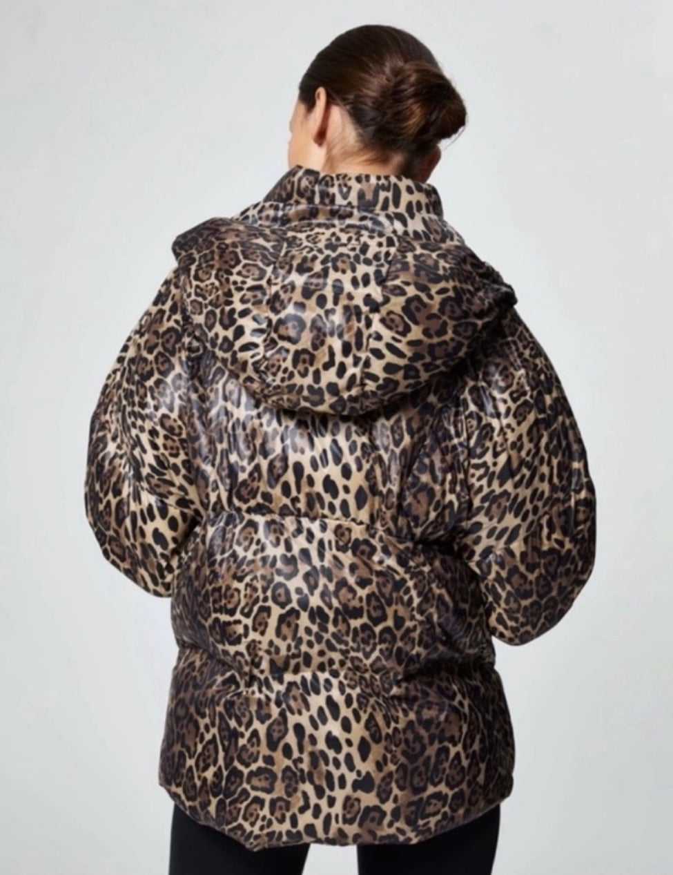 VARLEY Jaguar Leopard Highland Puffer Jacket