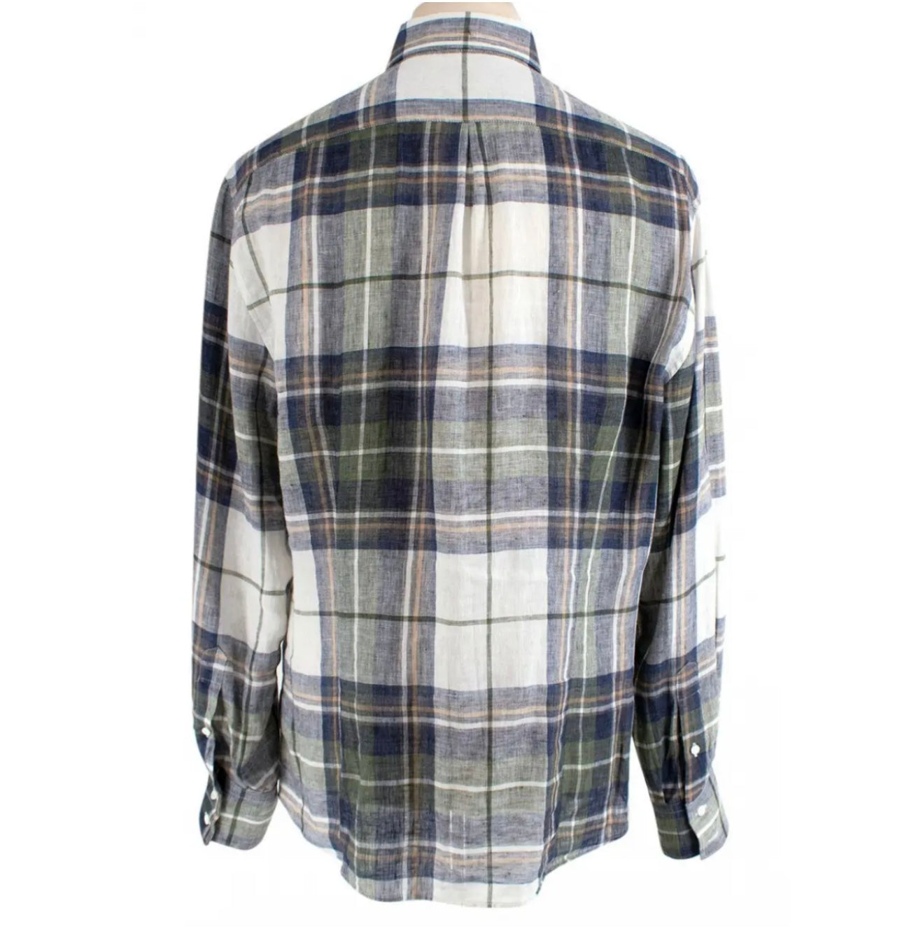 Brunello Cucinelli - Unisex Plaid Button-Down