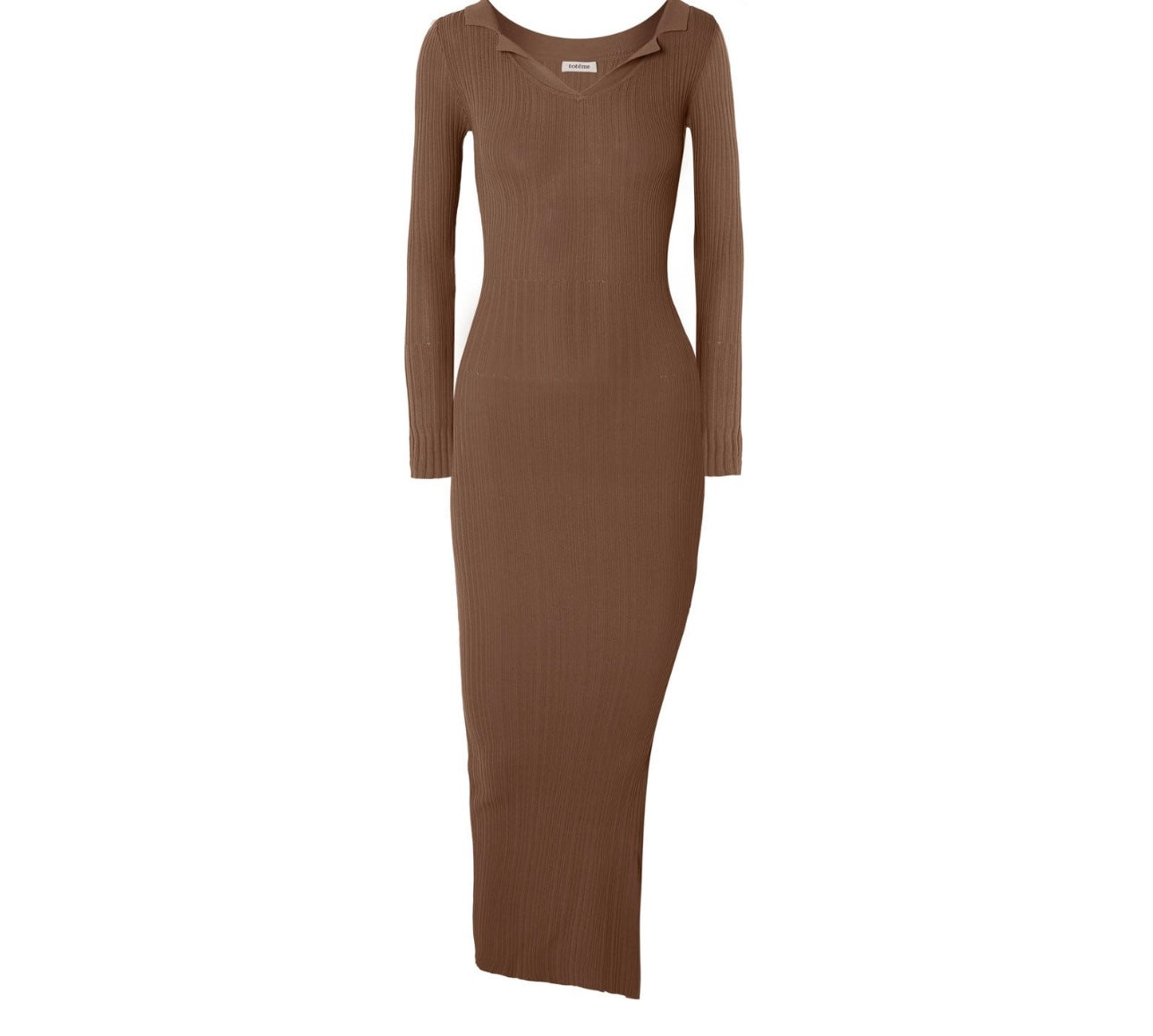 TOTEME Arezzo Ribbed Knit Midi Dress – Shop Cares Closet