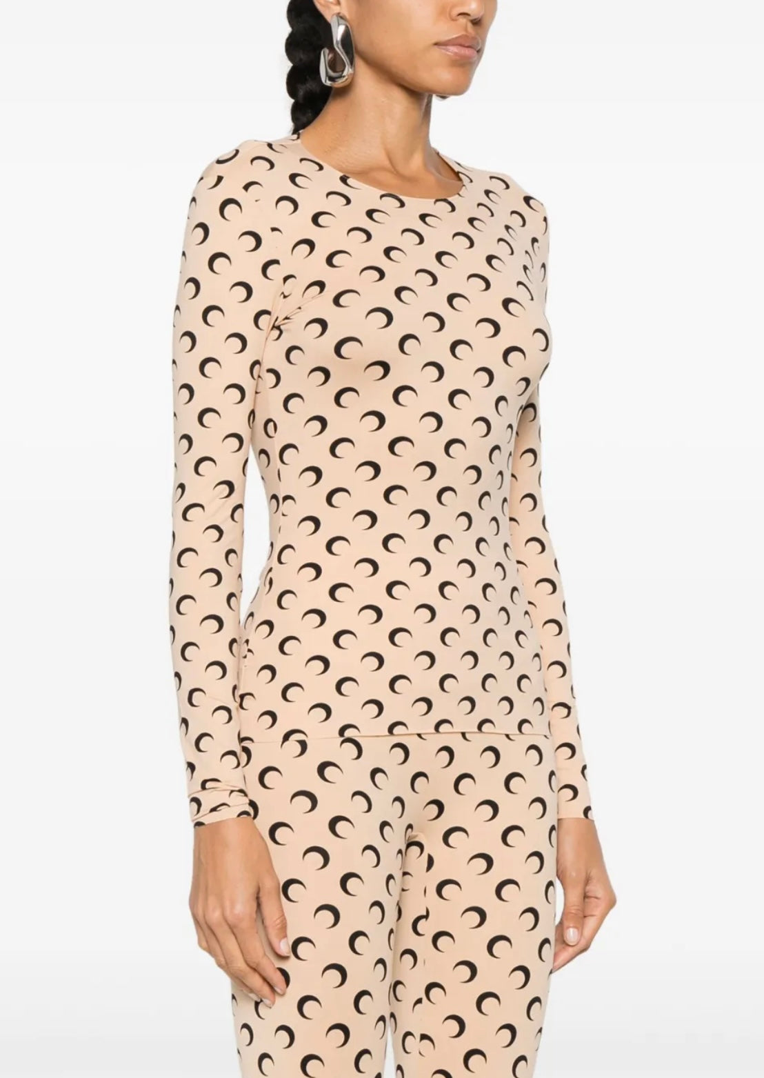 Marine Serre
Moon jersey T-shirt