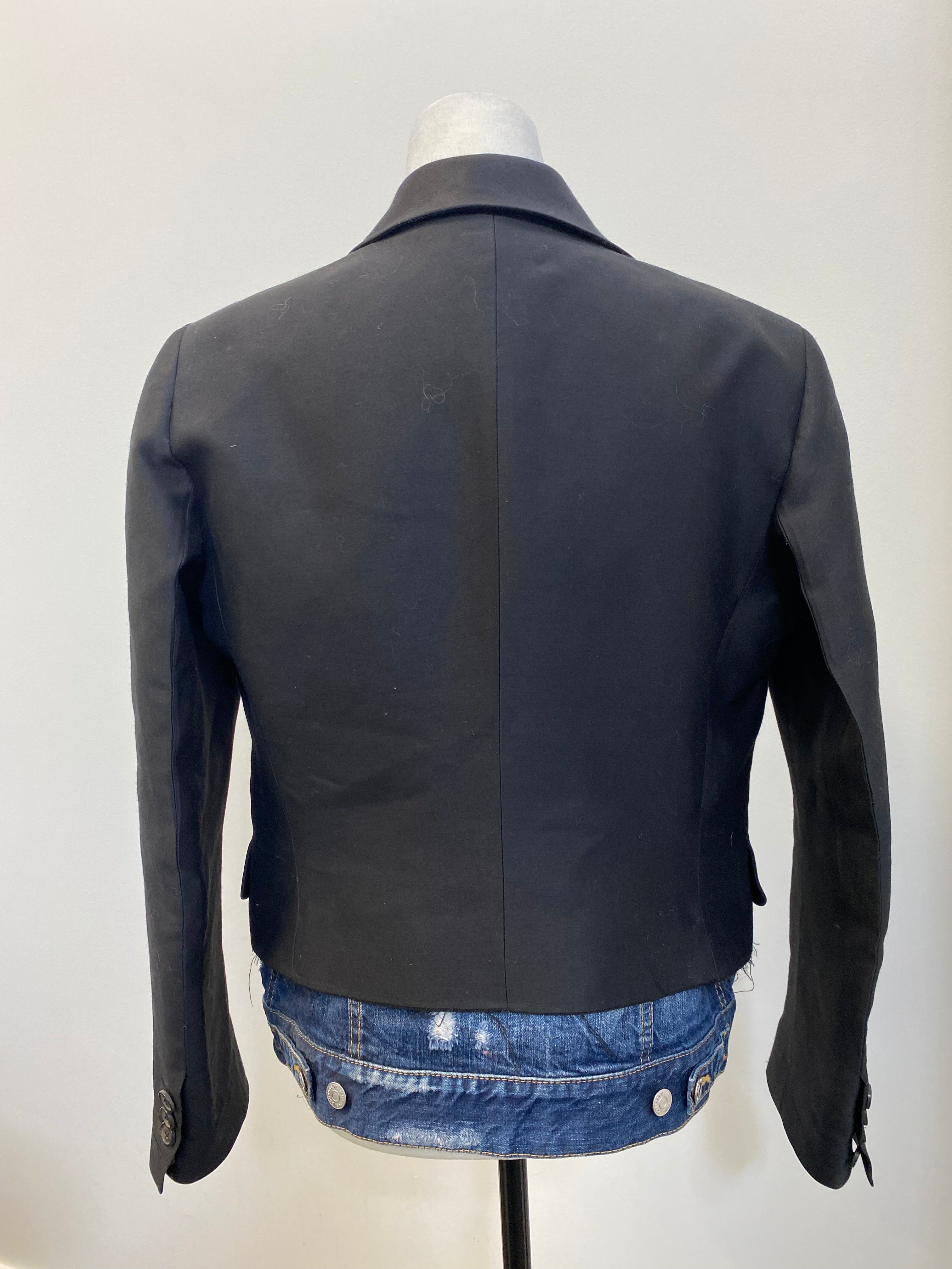 DSquared2 Blazer with Denim Trim