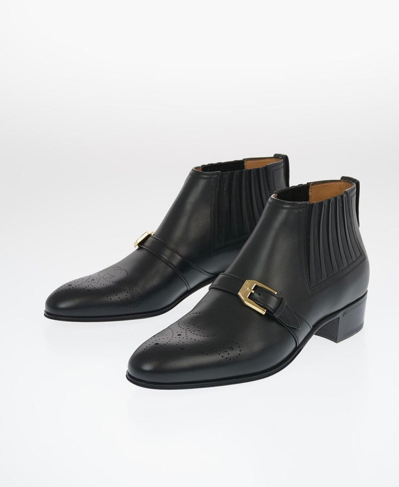 Gucci
Women's G Brogue Leather Ankle Boots