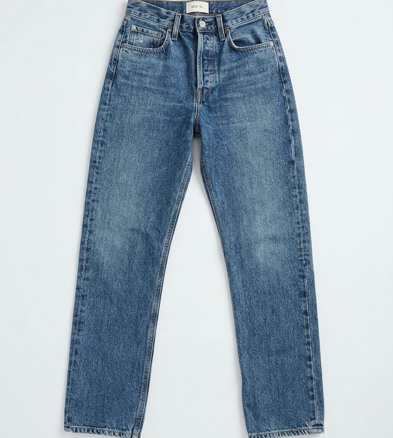 AGOLDE 90s pinch waist blue jeans